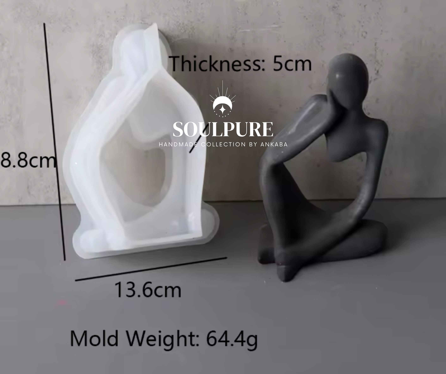 Molde De Figura Pensando, DIY