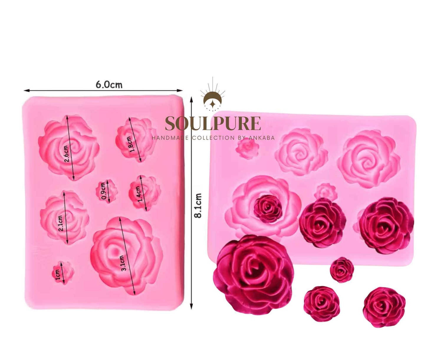 Molde Mini Flores, DIY