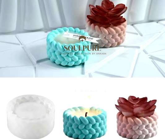 Molde Diseño Hilo Tejido, DIY